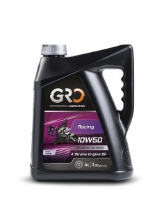 aceite de motor gro racing 10w50 4 litros 9007460