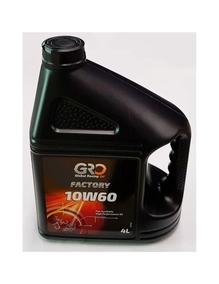 aceite de moto factory 10w60 4l gro 9009276