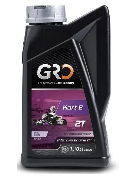 aceite de mezcla para kart 2 tiempos gro kart2 1 litro 9020590