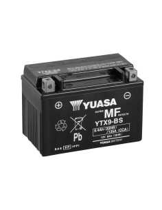 bateria para motocicleta yuasa mf 8 4ah wc ytx9