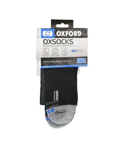 Calcetines Oxford Coolmax negros 36/40 – Confort y transpiración