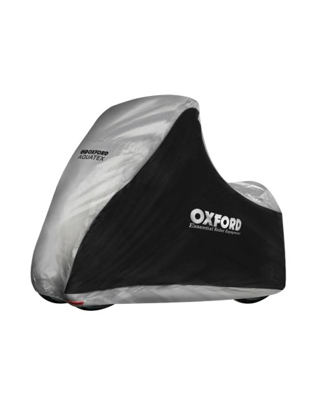 funda para moto oxford aquatex mp3 negro plata cv215