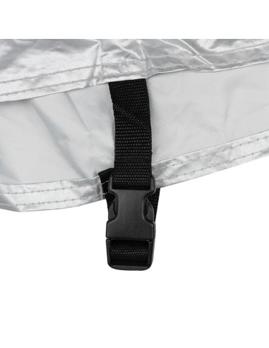 funda para moto oxford aquatex mp3 negro plata cv215