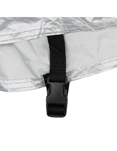funda para moto oxford aquatex mp3 negro plata cv215