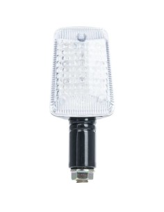 intermitentes moto led rectangulares oxford brazo corto negro lente transparente 2