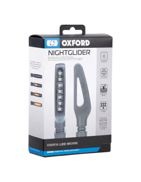 intemitentes led moto secuenciales incluyen resistencias oxford nightglider