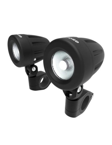 luces auxiliares moto oxford led 2 300 lumenes kit completo para aventura