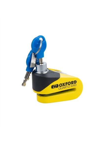 candado de disco con alarma oxford quartz xa10 lk216