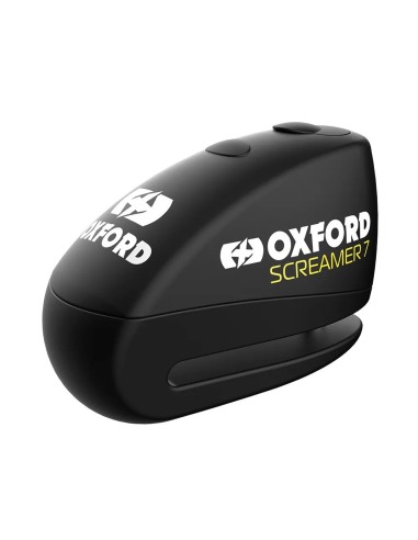 candado de disco con alarma oxford screamer 7 negro negro lk289