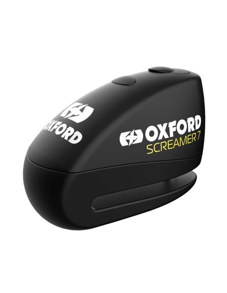 candado de disco con alarma oxford screamer 7 negro negro lk289