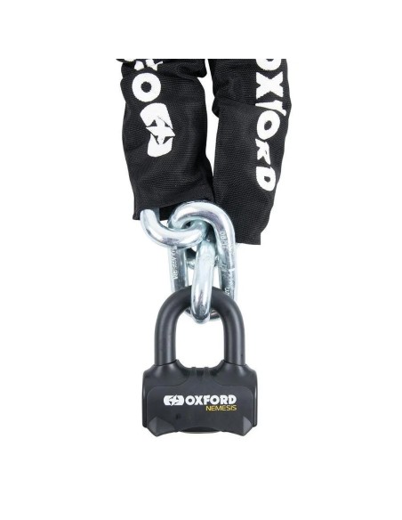 cadena antirrobo oxford nemesis 16mm x 1 5m lk474
