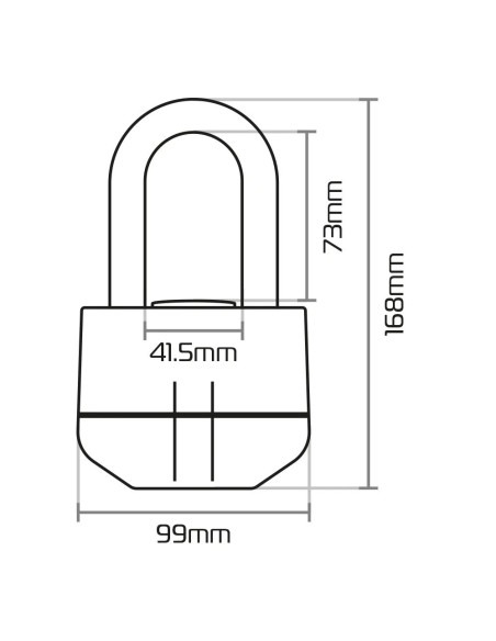 candado de disco oxford con alarma 16mm lk484