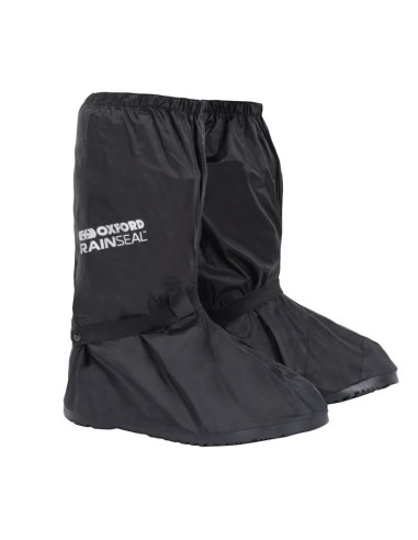Cubre botas Oxford negros – Protección impermeable para moto