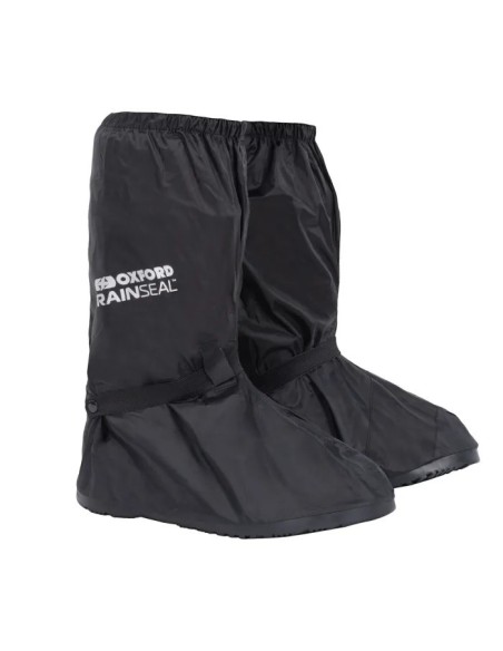 Cubre botas Oxford negros – Protección impermeable para moto