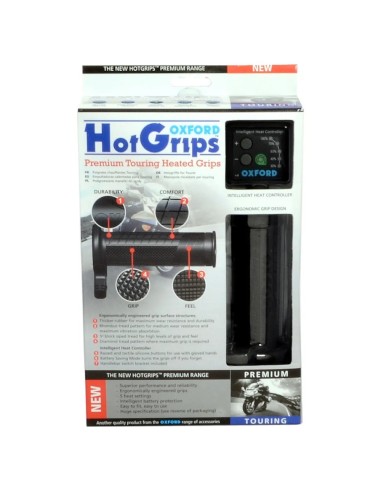 Puños calefactables Oxford Premium Touring OF691 – Confort total