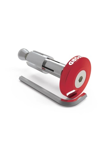 contrapesos de manillar oxford bar ends 2 color rojo ox595