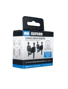 torretas elevacion manillar oxford new oxford 20mm para manillar 26mm 2