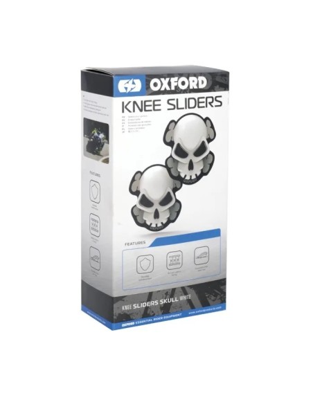 Deslizaderas Oxford Skull blancas – Circuito y carretera