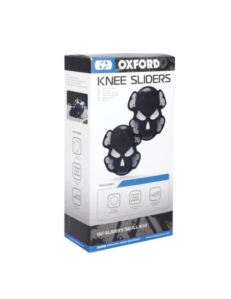 Deslizaderas Oxford Skull blancas OX683 – Circuito y carretera