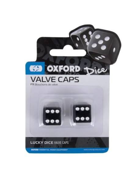 Tapones válvula Oxford Lucky Dice – Aleación CNC anodizada