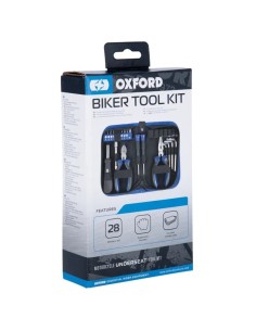 Kit herramientas moto Oxford Biker Toolkit – 28 piezas compacto 2