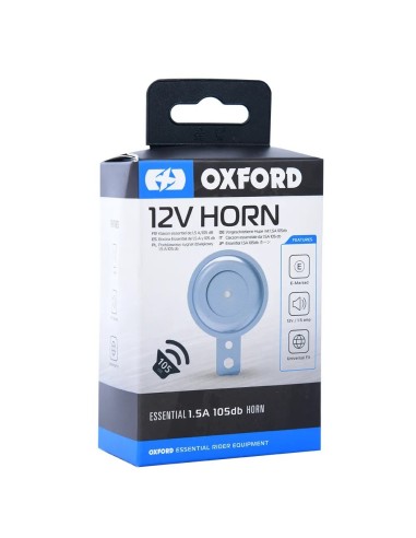 bocina oxford de 12 v cromo ox780
