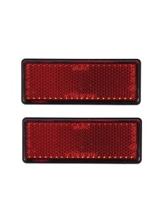 par de reflectores autoadhesivos oxford rectangulares ox804 catadioptrico 2