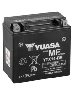 Batería Yuasa YTX14-BS Sin Mantenimiento