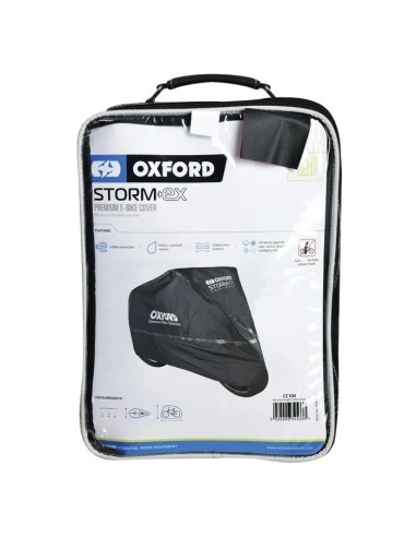 funda para bicicleta oxford stormex 195 x 80 x 110cm cc104