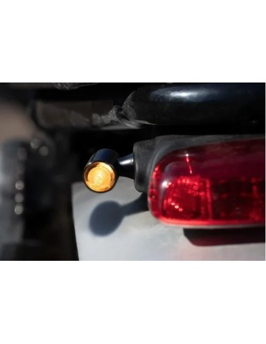 intermitentes moto led extraplanos montaje al ras oxford bullet incluye resistencias