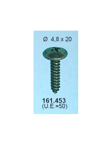 tornillo carroceria 4 8 x 20