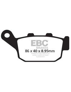 pastillas de freno ebc fa496hh 2