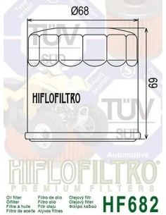 filtro de aceite benelli trk 702 cf moto hf682 2