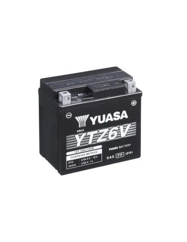 bateria para motocicleta yuasa mf 5 3ah cp ytz6v