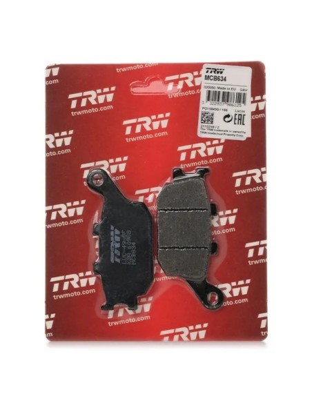 pastillas de freno moto trw mcb672