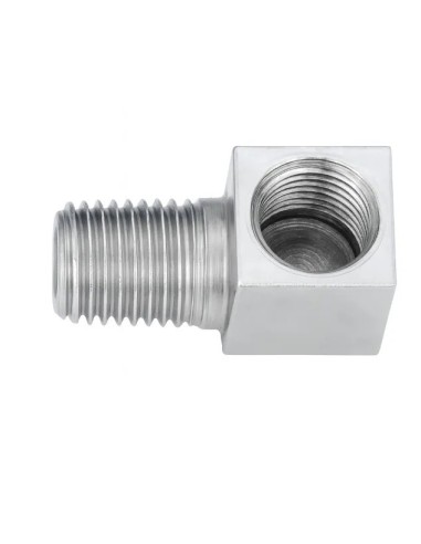 adaptador 90 cromado o10 mm fren tubo 170029cr union latiguillo a tubo rigido