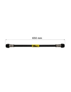 tubo latiguillo carbono 650 mm negro fren tubo a09c0650 linea de freno moto carbotech