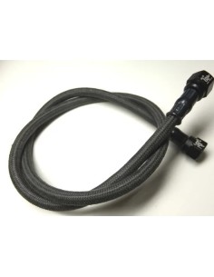 tubo latiguillo carbono 100 mm negro fren tubo a09c0100 linea de freno moto carbotech 2