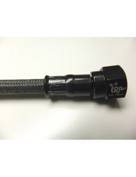 tubo latiguillo carbono 100 mm negro fren tubo a09c0100 linea de freno moto carbotech