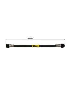 tubo latiguillo carbono 300 mm negro fren tubo a09c0300 linea de freno moto carbotech