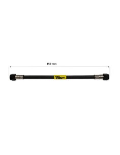 tubo latiguillo carbono 150 mm negro fren tubo a09c0150 linea de freno moto carbotech