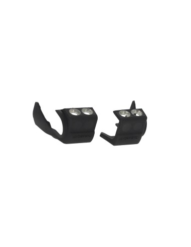 protectores base de horquilla acerbis 0025964 para honda transalp xl750 2023 2025