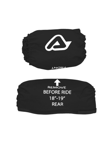 fundas para neumaticos x tire cover 2 0 acerbis para ruedas 21 delantera y 18 19 trasera