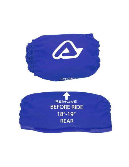 fundas para neumaticos x tire cover 2 0 acerbis para ruedas 21 delantera y 18 19 trasera