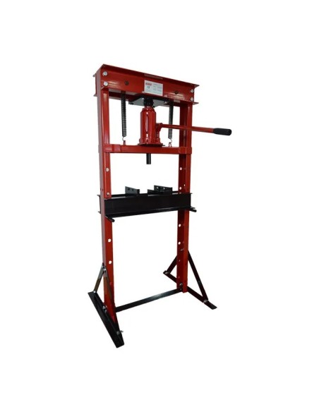 prensa hidraulica 12 toneladas toolhub 0220 bastidor en h para taller auto moto