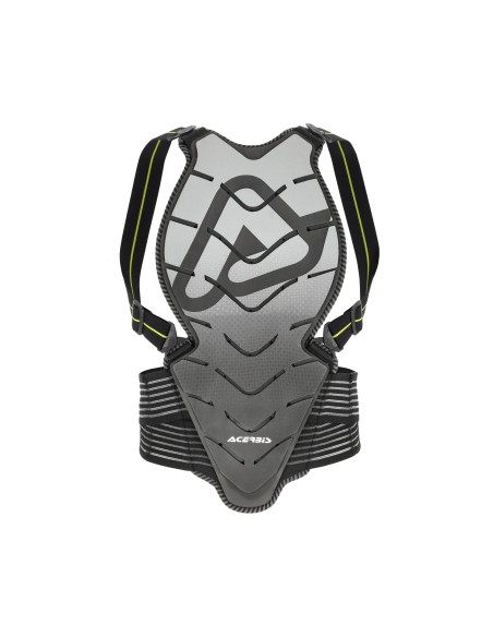 espaldera acerbis back comfort 2 0 negra y amarilla 0017172 318