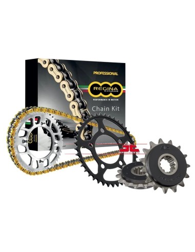 kit de transmision arrastre regina zra para kawasaki z650 versys er6 cf moto
