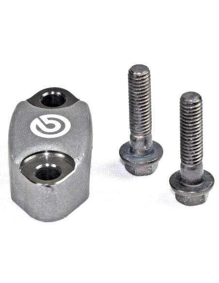 abrazadera cnc brembo para bombas rcs radial logo gris