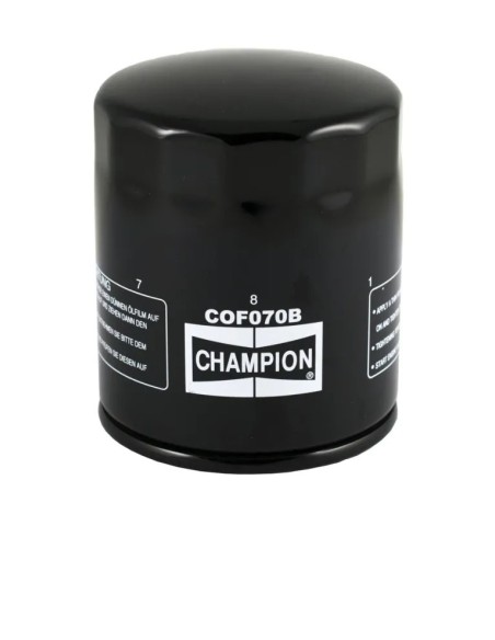 filtro de aceite champion para moto cof070b