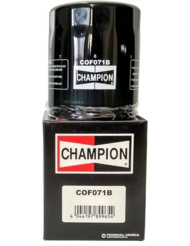 filtro de aceite champion para moto cof071b